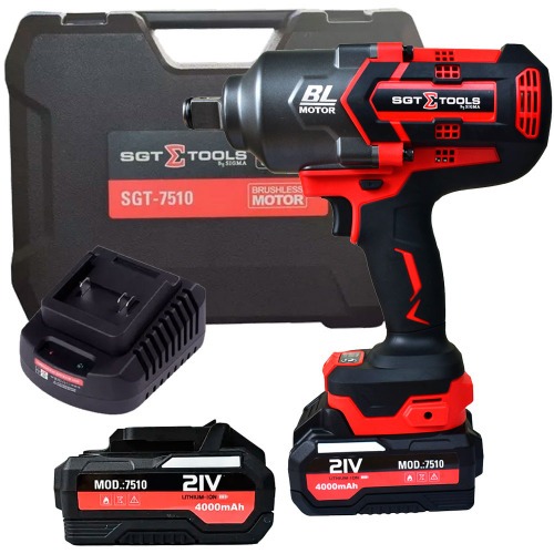 Chave de impacto a bateria 21V 4Ah 3/4 Chave de impacto a bateria 21V 4Ah 3/4
