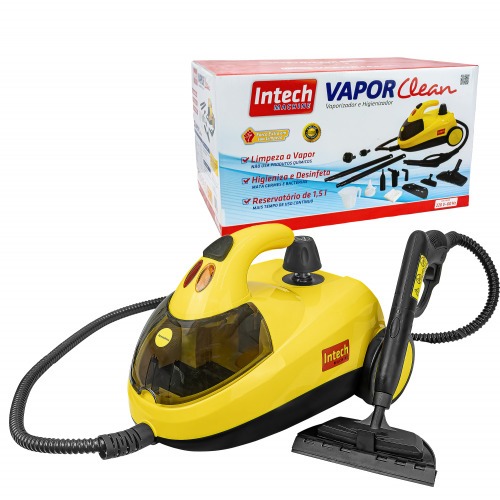 Limpadora a vapor Higienizador 1500W com acessórios - Vapor Clean 110V Limpadora a vapor Higienizador 1500W com acessórios - Vapor Clean 110V