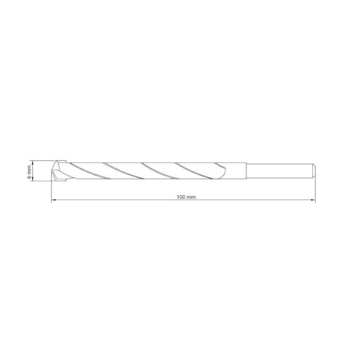 Broca de w�dea para concreto 6 mm - 43142106