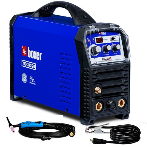 Inversora de solda 220A para eletrodo revestido e Tig DC - TIGON 220  220V