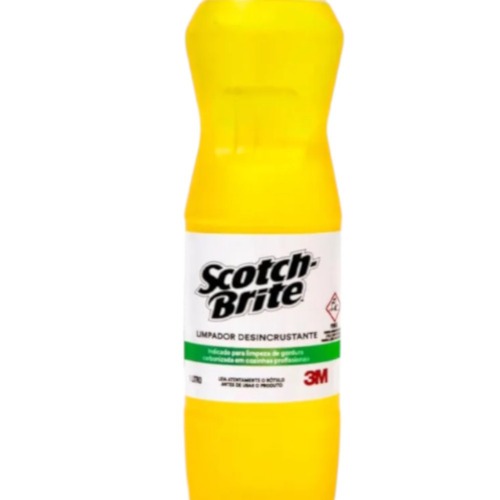 Limpador desincrustante 1 litro - Scoth Brite Limpador desincrustante 1 litro - Scoth Brite