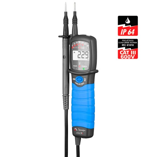 Testador de voltagem AC/DC com indicadores - EZ TEST III Testador de voltagem AC/DC com indicadores - EZ TEST III