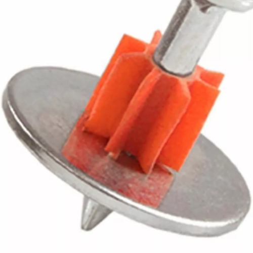 Pino com arruela lisa para fixa��o � p�lvora a��o indireta 1/4 X 28 mm com 100 p�s - PXI142823