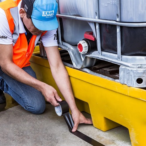 Fita adesiva para demarca��o 48 mm x 15 m 