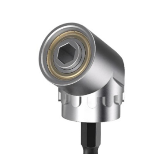 Adaptador angular 90° para parafusadeira encaixe 1/4 Adaptador angular 90° para parafusadeira encaixe 1/4