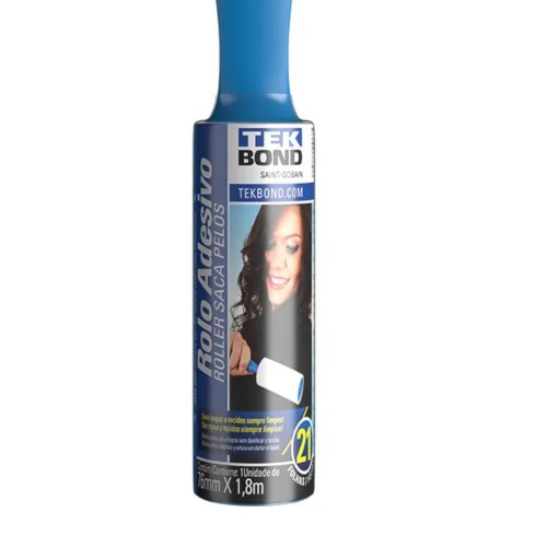 Rolo adesivo tira pelos 21 folhas Rolo adesivo tira pelos 21 folhas