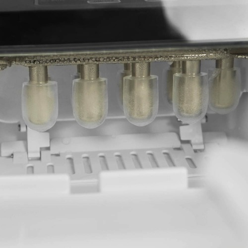 Maquina de gelo 12 Kg com sensor de cesta cheia preta - MG-01  110V