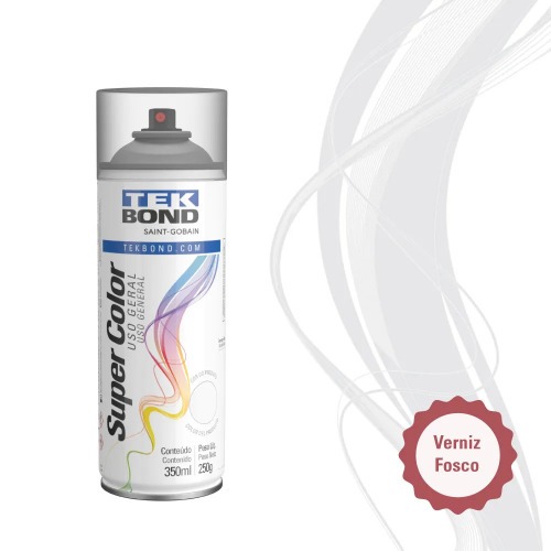 Verniz spray de uso geral fosco 350 ml Verniz spray de uso geral fosco 350 ml