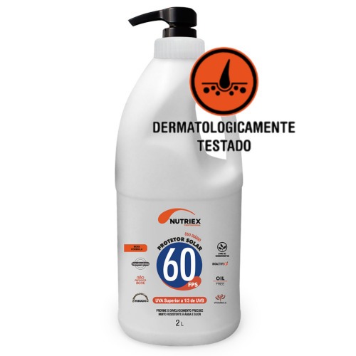 Protetor solar corporal 2 litros FPS 60 - 61036 Protetor solar corporal 2 litros FPS 60 - 61036