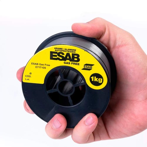 Arame para solda mig 0,8 mm 1 kg uso sem gás - Gas Free Arame para solda mig 0,8 mm 1 kg uso sem gás - Gas Free
