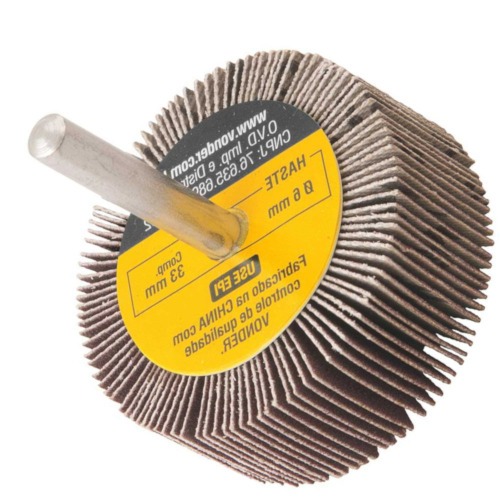 Roda de lixa 50 mm x 20 mm com haste gr�o 220