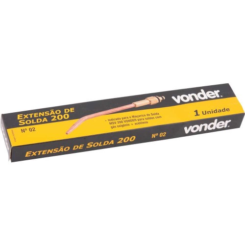 Extens�o de solda 200 oxiacetileno n� 02