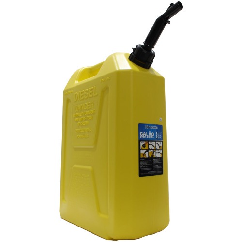 Galão para transferência de diesel antigotejante 20L - 10503 Galão para transferência de diesel antigotejante 20L - 10503