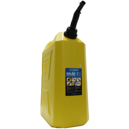 Galão para transferência de diesel antigotejante 20L - 10503 Galão para transferência de diesel antigotejante 20L - 10503