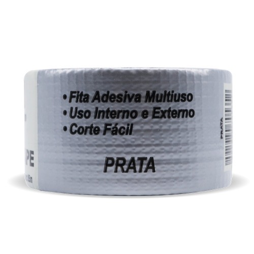 Fita adesiva 48 mm x 5 metros Silver Tape - 10903905
