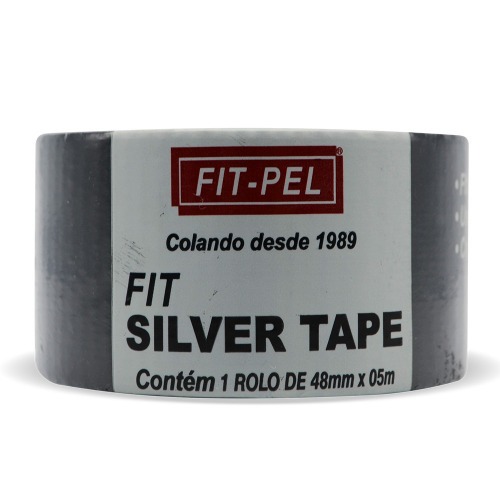 Fita adesiva 48 mm x 5 metros Silver Tape - 10903907