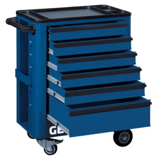 Carrinho para ferramentas com 6 gavetas  - 1574 - 6