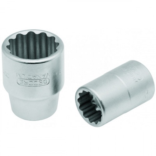 Soquete estriado 34 mm encaixe de 3/4 Soquete estriado 34 mm encaixe de 3/4