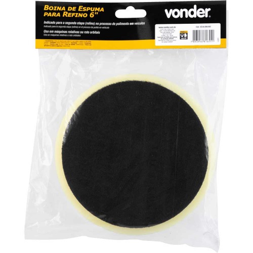 Boina de espuma para refino 6 Boina de espuma para refino 6