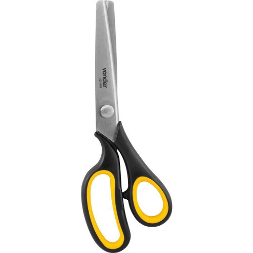 Tesoura manual de picotar 230 mm com cabo emborrachado