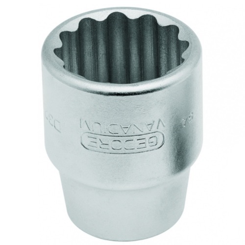 Soquete estriado 24 mm encaixe de 3/4 Soquete estriado 24 mm encaixe de 3/4