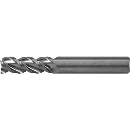 Fresa topo 10,0 mm em metal duro com 3 cortes Fresa topo 10,0 mm em metal duro com 3 cortes
