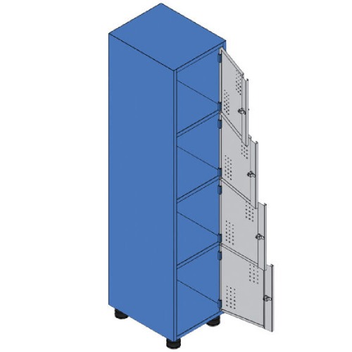Arm�rio roupeiro com 4 portas - AM-61