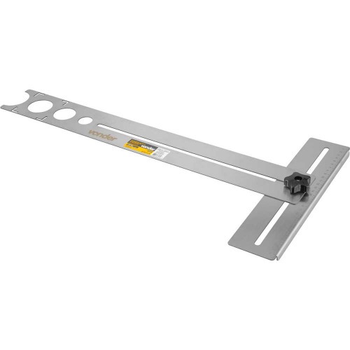 Localizador de furos para perfura��o em cer�mica