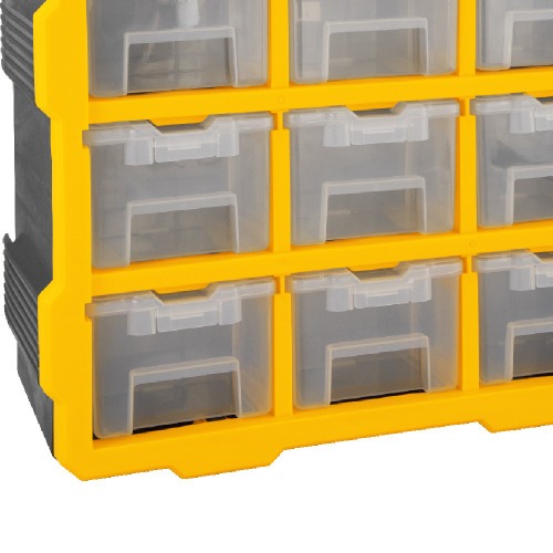 Organizador plástico com 9 compartimentos - OPV 009 Organizador plástico com 9 compartimentos - OPV 009