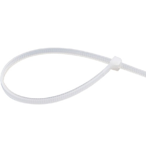 Abra�adeira de nylon branca 2,5 x 100 mm com 100 pe�as