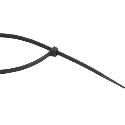 Abracadeira de nylon preta 4,8 mm x 40 cm com 100 pe�as