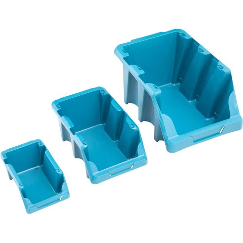 Estante metálica com 49 gavetas azuis n°3 / n°5 / n°7 Estante metálica com 49 gavetas azuis n°3 / n°5 / n°7