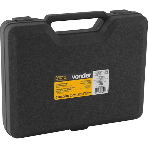 Extrator de polias em a�o carbono com 5 pe�as com maleta