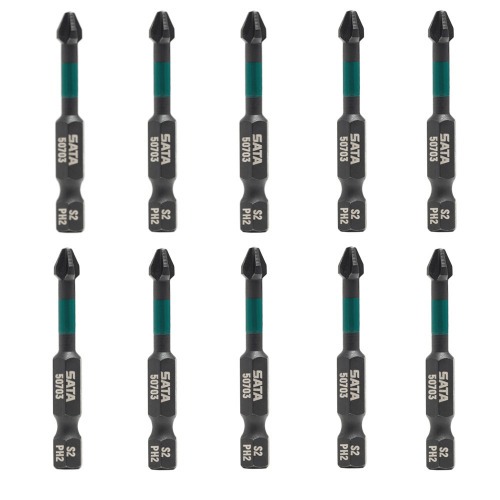 Bit phillips de impacto com encaixe de 1/4