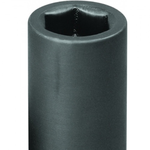 Soquete sextavado longo de impacto 17 mm encaixe 1/2 Soquete sextavado longo de impacto 17 mm encaixe 1/2