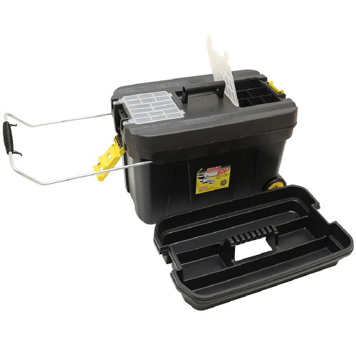 Caixa de ferramentas ba� com rodas capacidade 15Kg - CR01