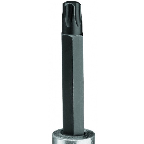 Chave soquete tipo hexalobular longa t-50 encaixe 1/2 Chave soquete tipo hexalobular longa t-50 encaixe 1/2