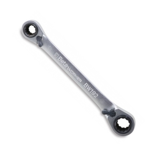 Chave estrela com catraca reversível 16 x 17 e 18 x 19mm - BW 192 Chave estrela com catraca reversível 16 x 17 e 18 x 19mm - BW 192