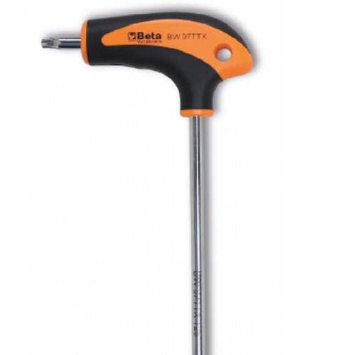 Chave hexalobular com guia T-8 x 142 mm cabo T - BW 97TTX