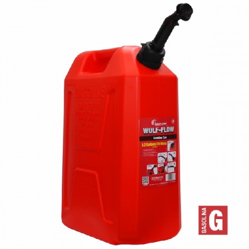 Galão para transferência de gasolina 20L - 2080 WOLF-FLOW Galão para transferência de gasolina 20L - 2080 WOLF-FLOW