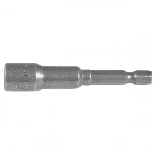 Soquete magnético sextavado 8 mm x 65 mm encaixe 1/4'' - 30.39.000.080 Soquete magnético sextavado 8 mm x 65 mm encaixe 1/4'' - 30.39.000.080