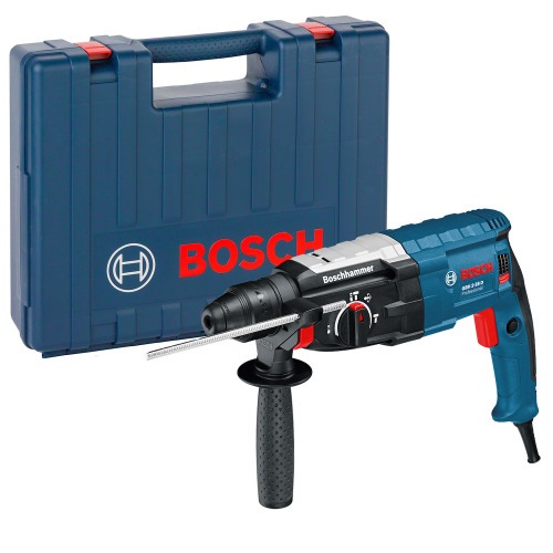 Martelete Perfurador e Rompedor 850W 3,2 joules SDS Plus com maleta - GBH 2-28D 220V Martelete Perfurador e Rompedor 850W 3,2 joules SDS Plus com maleta - GBH 2-28D 220V