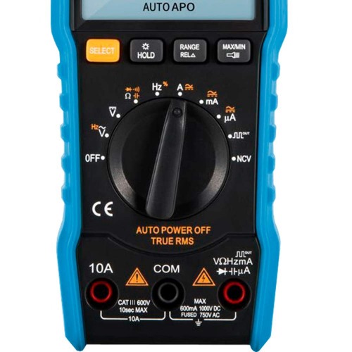 Multímetro digital portátil 600 volts CAT III - ET-1507B Multímetro digital portátil 600 volts CAT III - ET-1507B