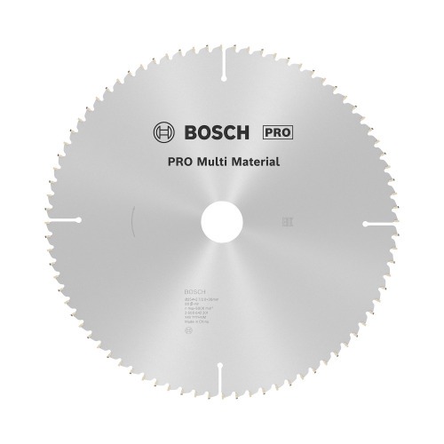 Disco de serra para madeira 254 x 30 mm 80 dentes - PRO Multi