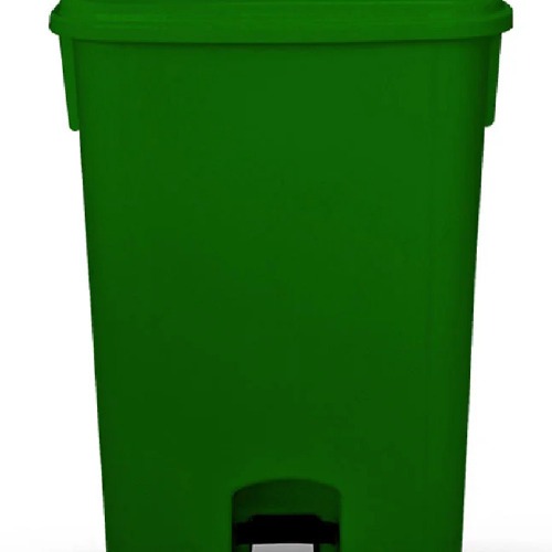 Cesto coletor de lixo com pedal 100 litros com rodas - CP11VD Cesto coletor de lixo com pedal 100 litros com rodas - CP11VD