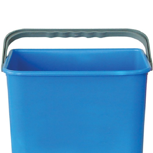Balde pl�stico 4 litros com al�a azul - BA04AZ