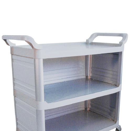 Carro bandeja extra triplex com fechamento lateral - CH3000 Carro bandeja extra triplex com fechamento lateral - CH3000