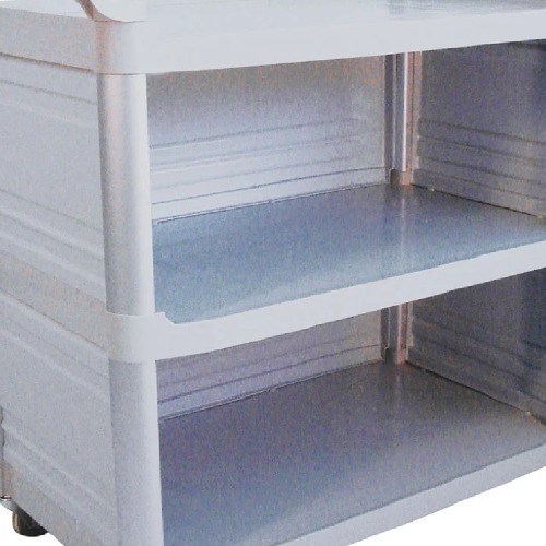 Carro bandeja extra triplex com fechamento lateral - CH3000 Carro bandeja extra triplex com fechamento lateral - CH3000