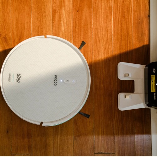 Rob� aspirador de p� 3 em 1 com mapeamento e controle remoto - Robot W1000  110V/220V