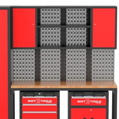 Arm�rio modular para oficina vermelho - 1205100650